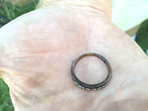 Ring Retrieved from Septic System